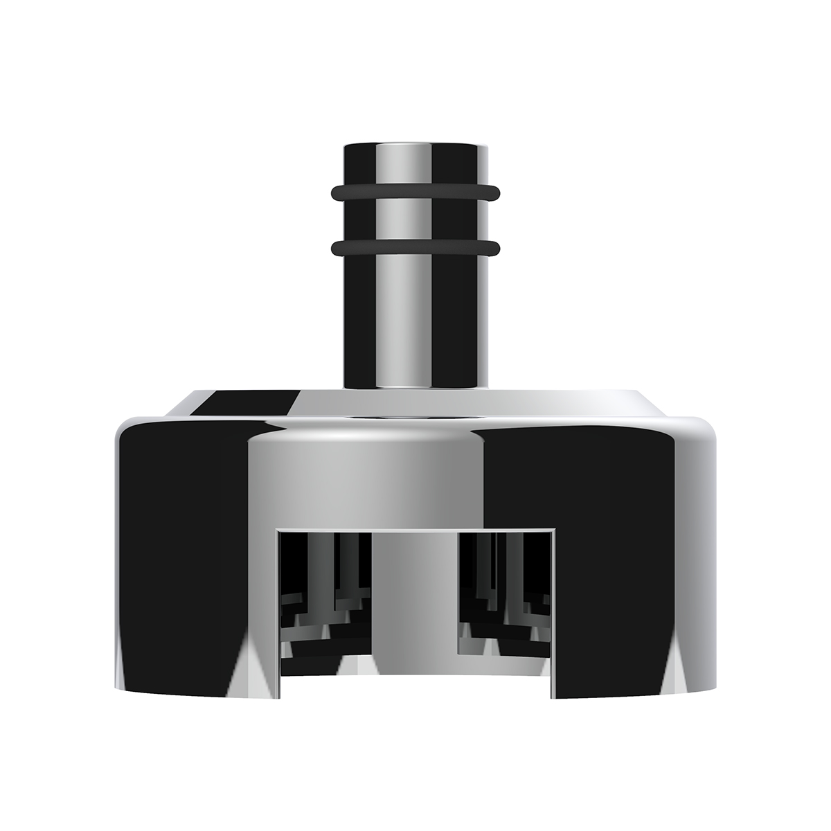 7/16" Top Gearshift Mounting Adapter For Eaton-Fuller 13/15/18 Speed Shifters - Chrome (Bulk) - Thumbnail 2