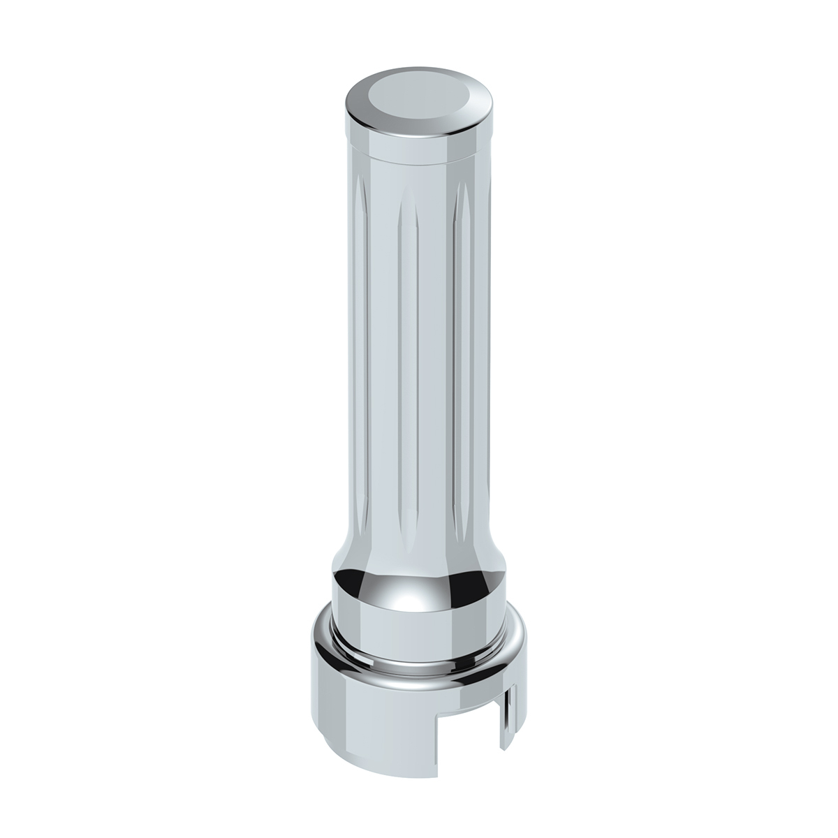 Thread-On Dallas Style Gearshift Knob With 13/15/18 Speed Adapter - Chrome/Vertical - Thumbnail 7