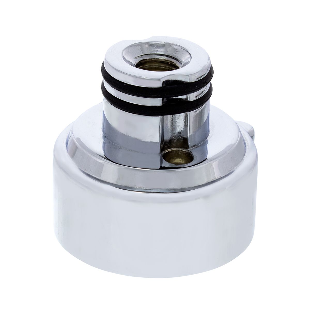 Gearshift Adapter W/LED Mount For Eaton-Fuller 9/10 Speed - Chrome/Vertical (Bulk)