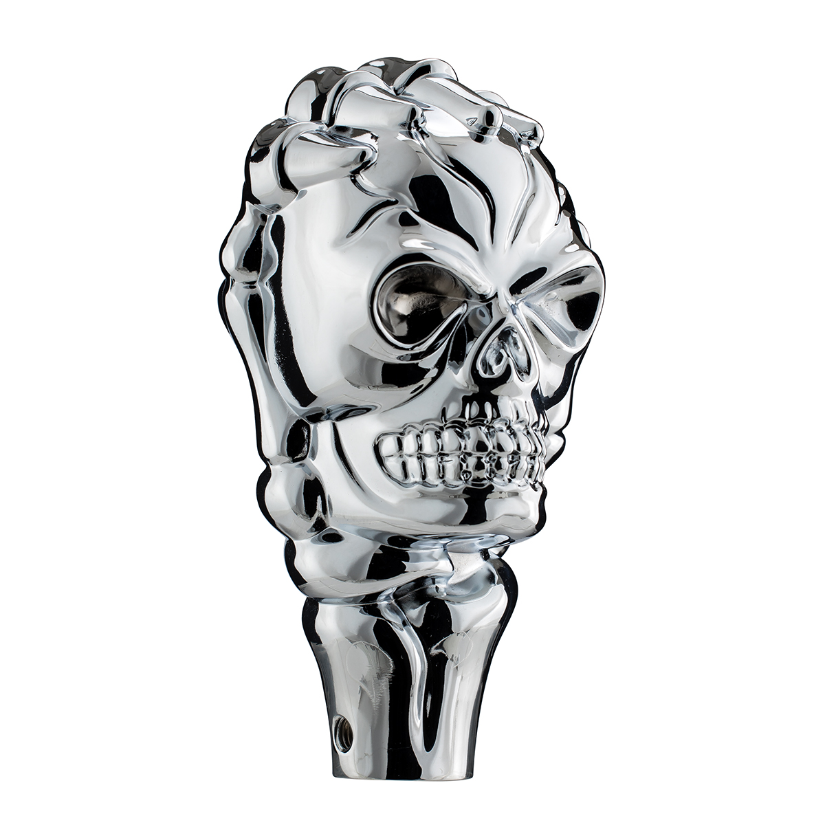 Skull Gearshift Knob - Chrome - Thumbnail 3
