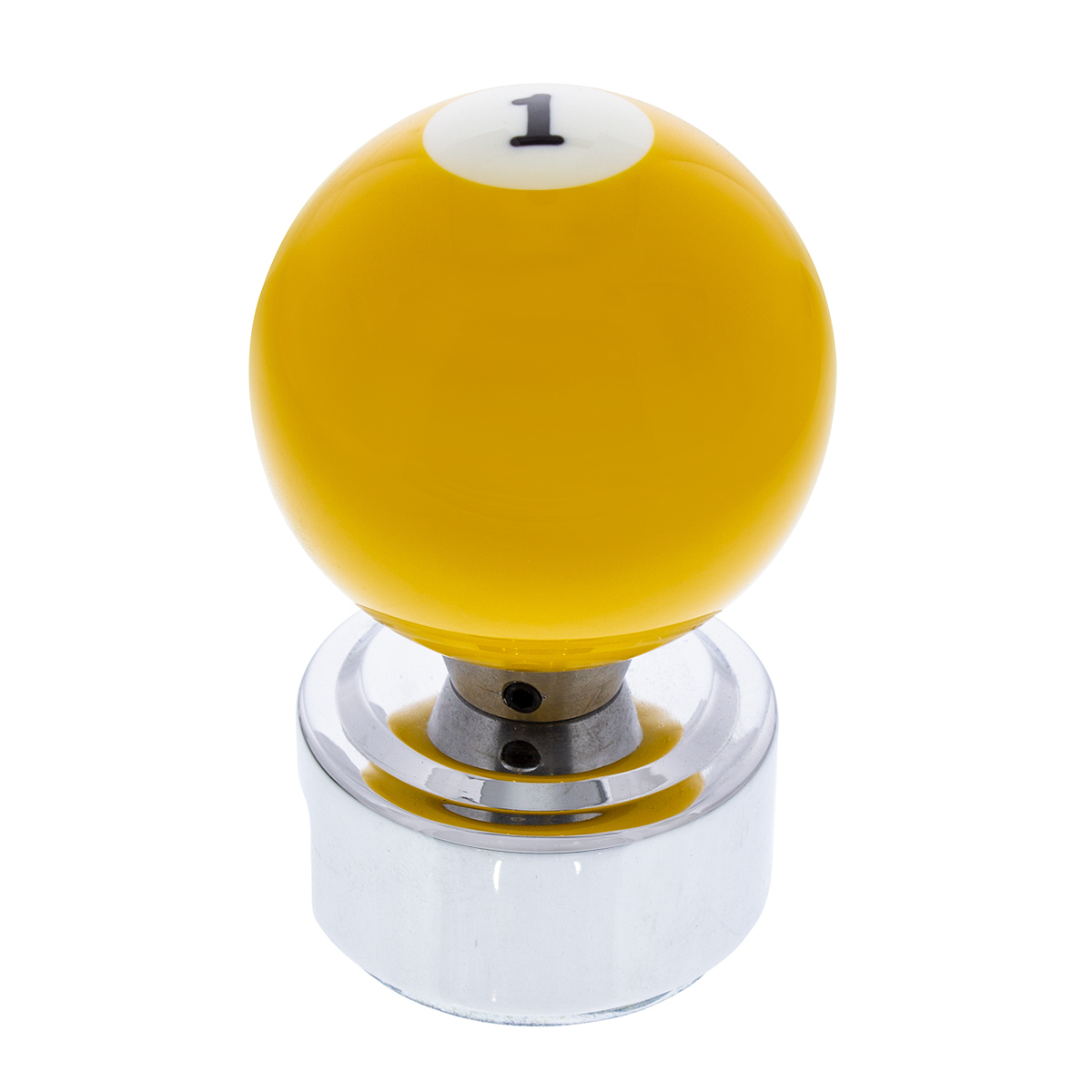 Number 1 Pool Ball Gearshift Knob For 13/15/18 Speed Eaton Style Shifters - Thumbnail 5