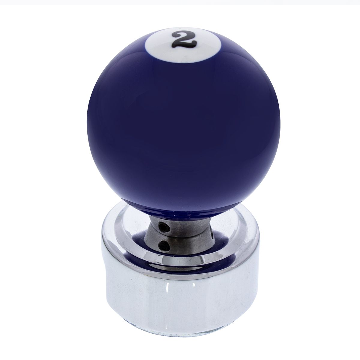 Number 2 Pool Ball Gearshift Knob For 13/15/18 Speed Eaton Style Shifters
