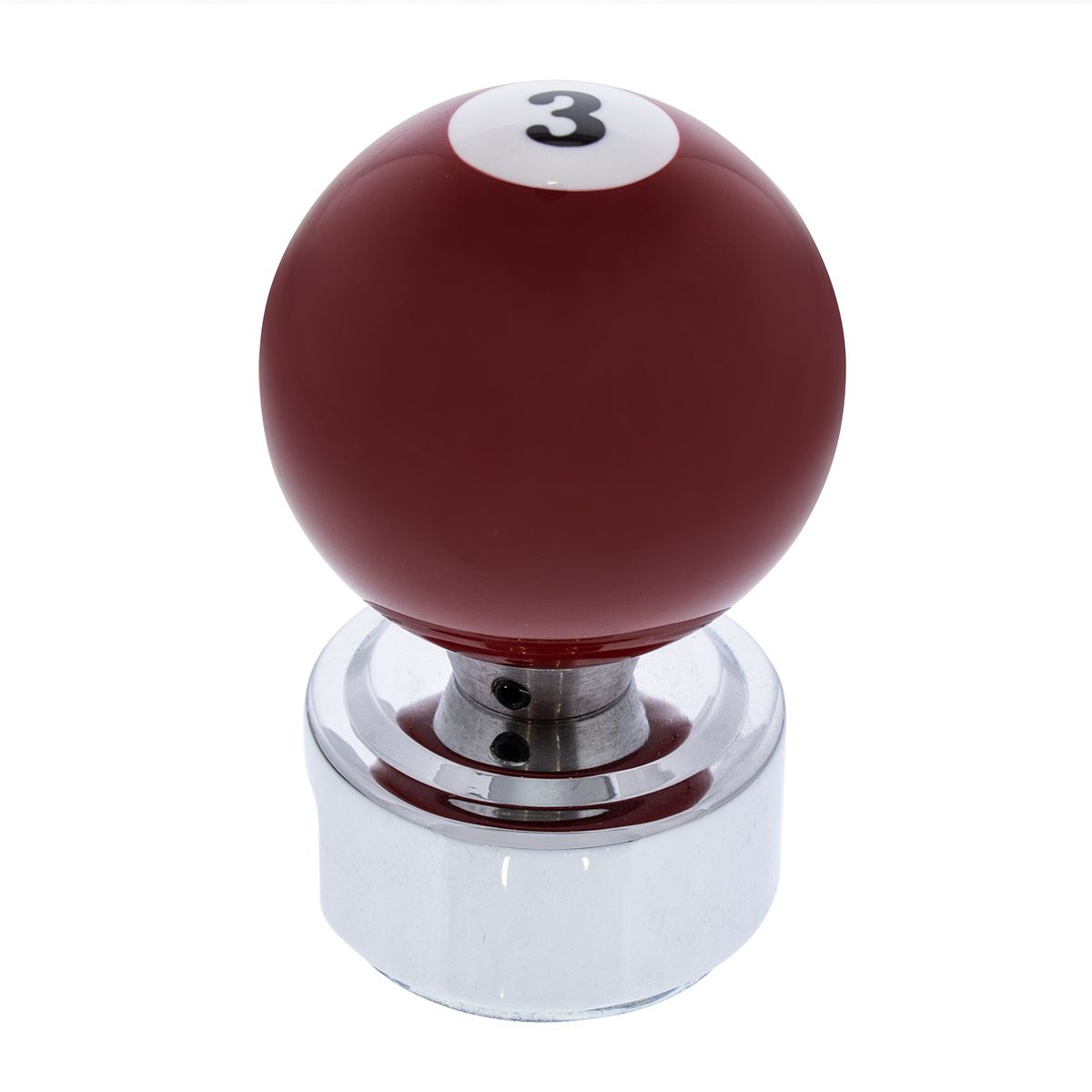 Number 3 Pool Ball Gearshift Knob For 13/15/18 Speed Eaton Style Shifters