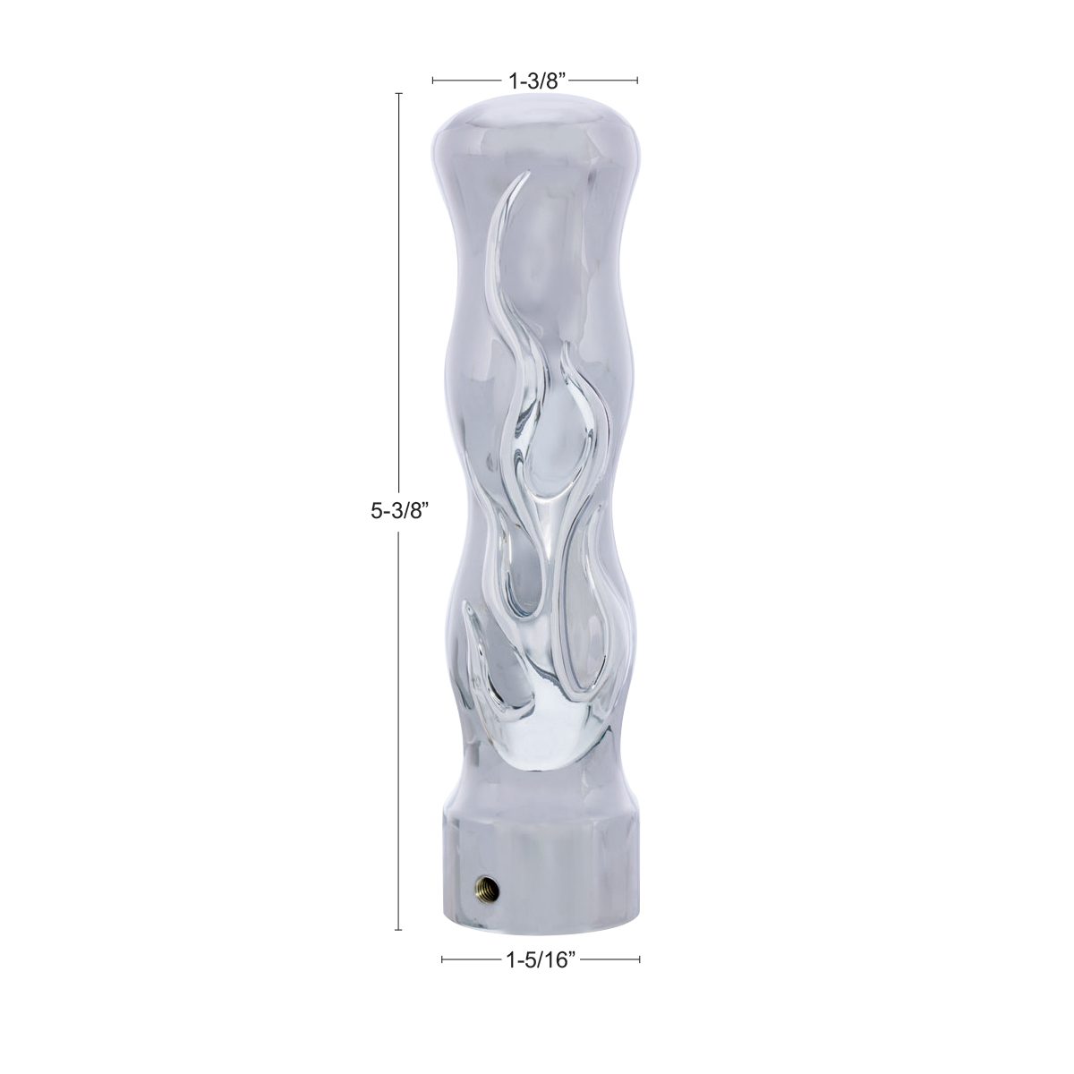 Flame Shift Knob - Chrome - Thumbnail 4