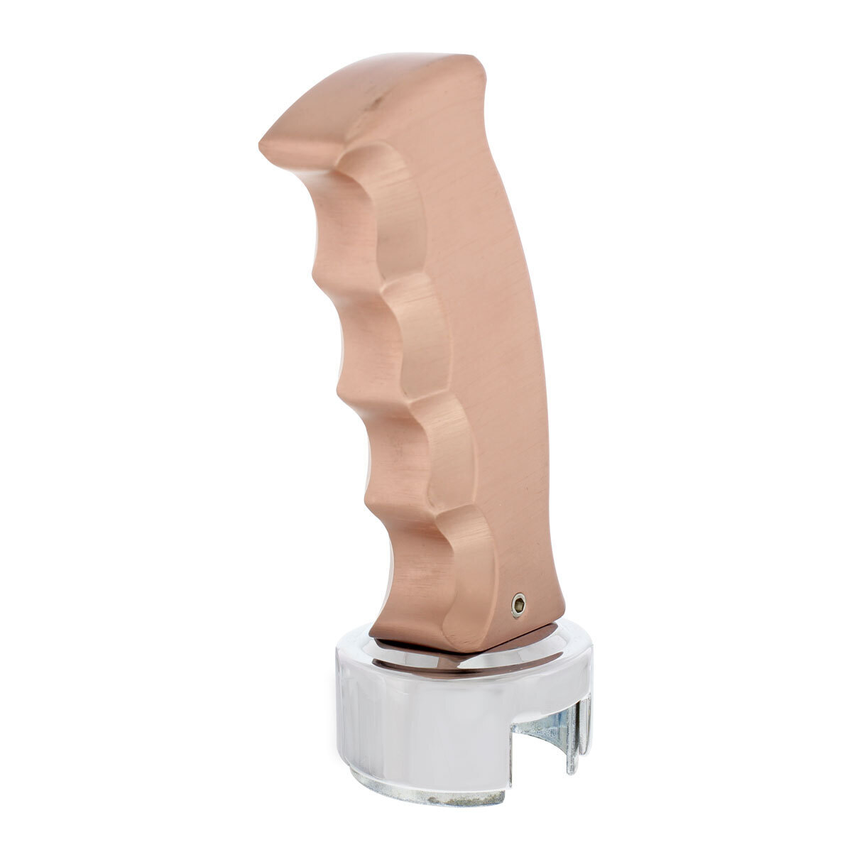 Pistol Grip Gearshift Knob With 13/15/18 Speed Adapter - Rose Gold - Thumbnail 3