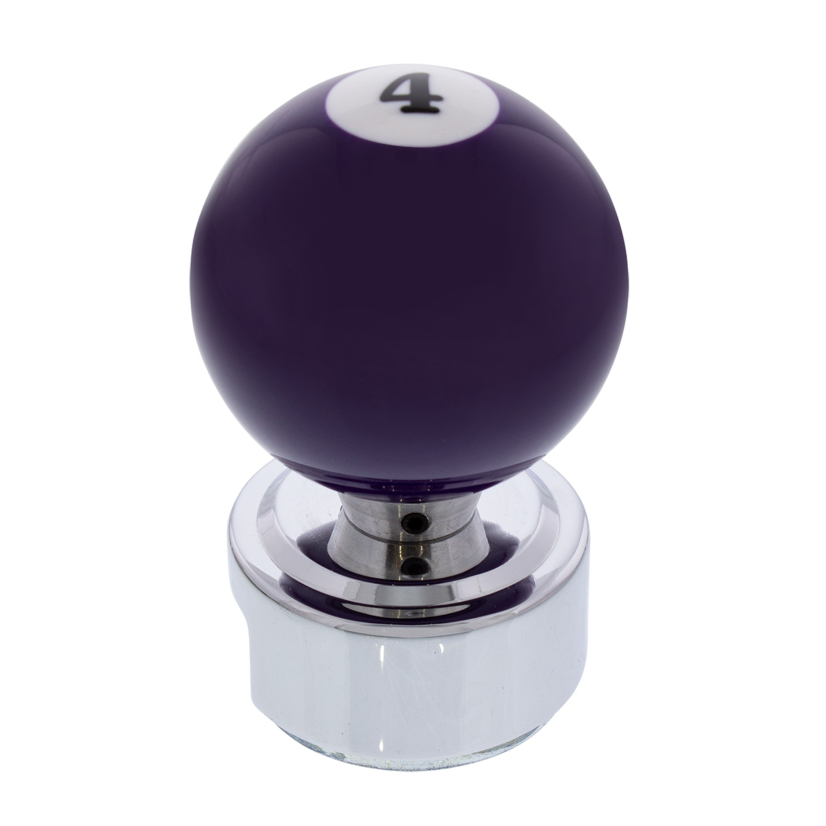 Number 4 Pool Ball Gearshift Knob For 13/15/18 Speed Eaton Style Shifters - Thumbnail 5