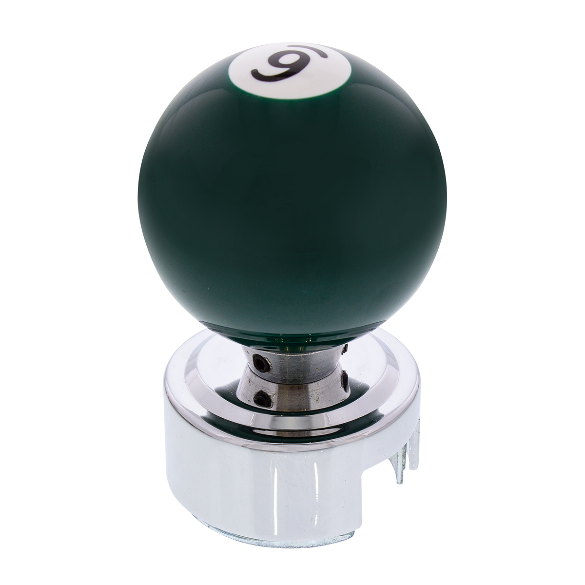 Number 6 Pool Ball Gearshift Knob For 13/15/18 Speed Eaton Style Shifters - Thumbnail 2