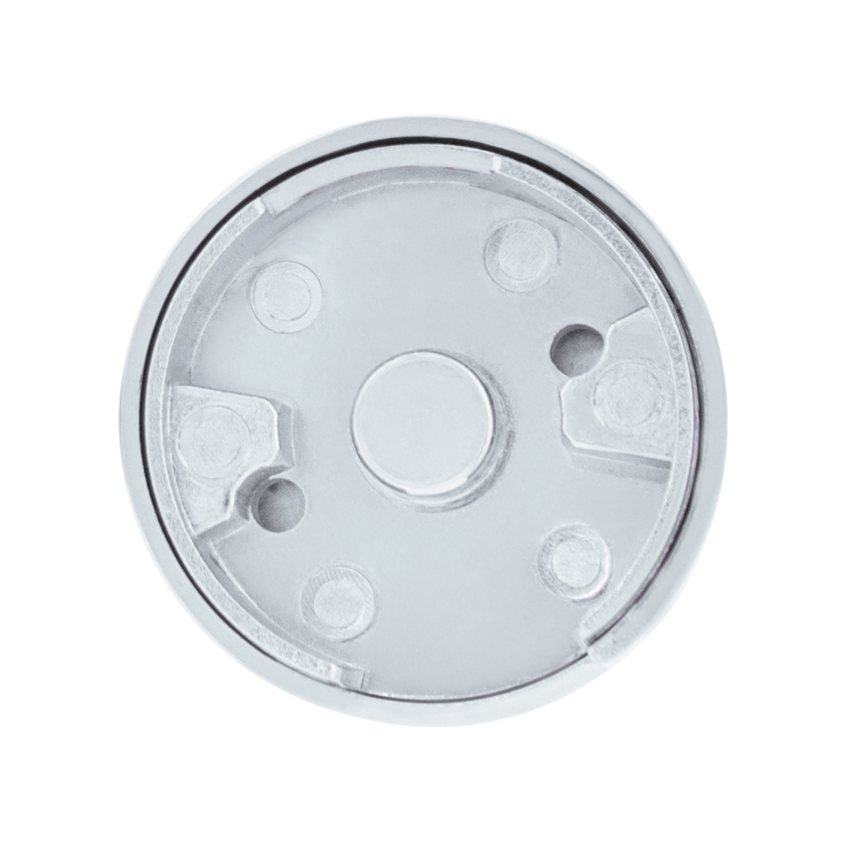 M30X3.5 Thread-On Gearshift Knob Chrome Mounting Adapter For Eaton Fuller Style 13/15/18 Speed - Vertical (Bulk) - Thumbnail 4