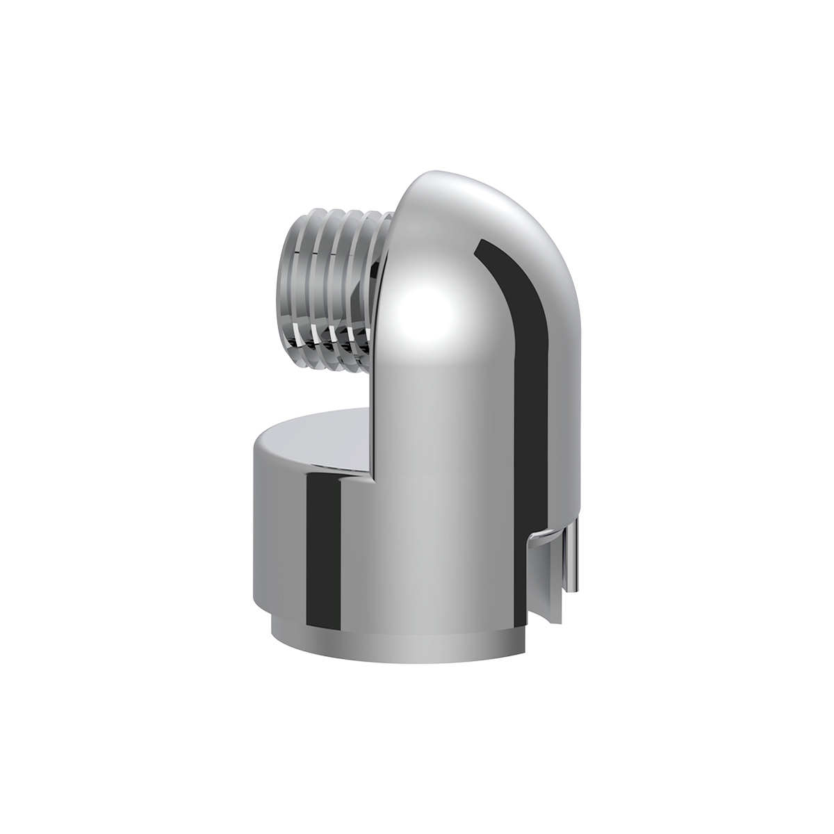 M30X3.5 Thread-On Gearshift Knob Chrome Mounting Adapter For Eaton Fuller Style 13/15/18 Speed - Horizontal (Bulk)