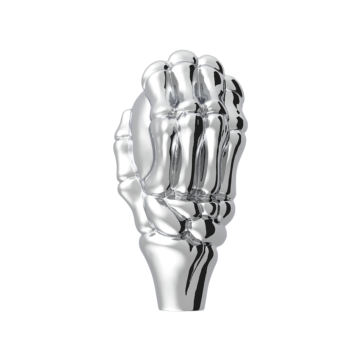 1/2"-13 Thread-On Skull Shift Knob - Chrome (Bulk) - Thumbnail 7