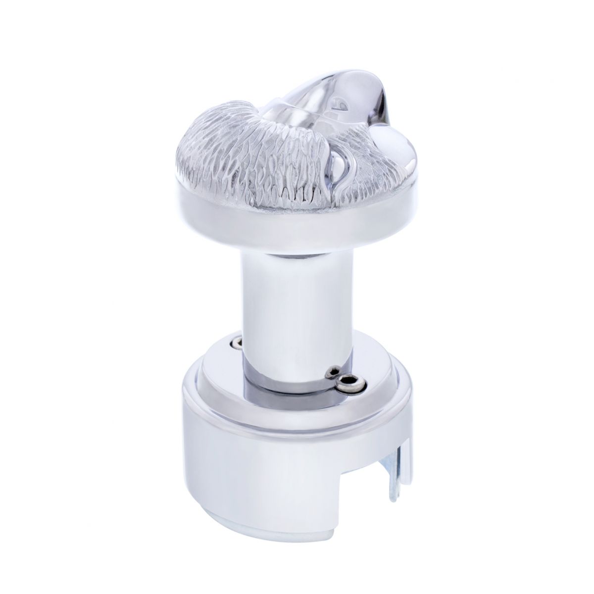 Eagle Thread-On Gearshift Knob With 13/15/18 Speed Adapter - Chrome