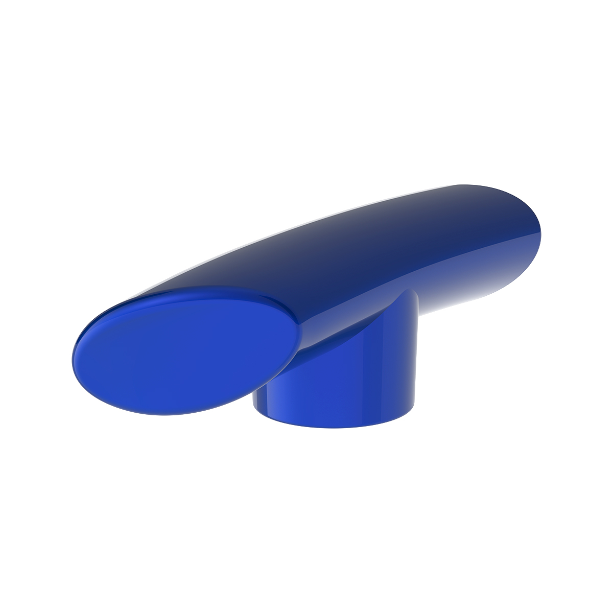 Thread-On T-Shape Gearshift Knob - Indigo Blue - Thumbnail 4
