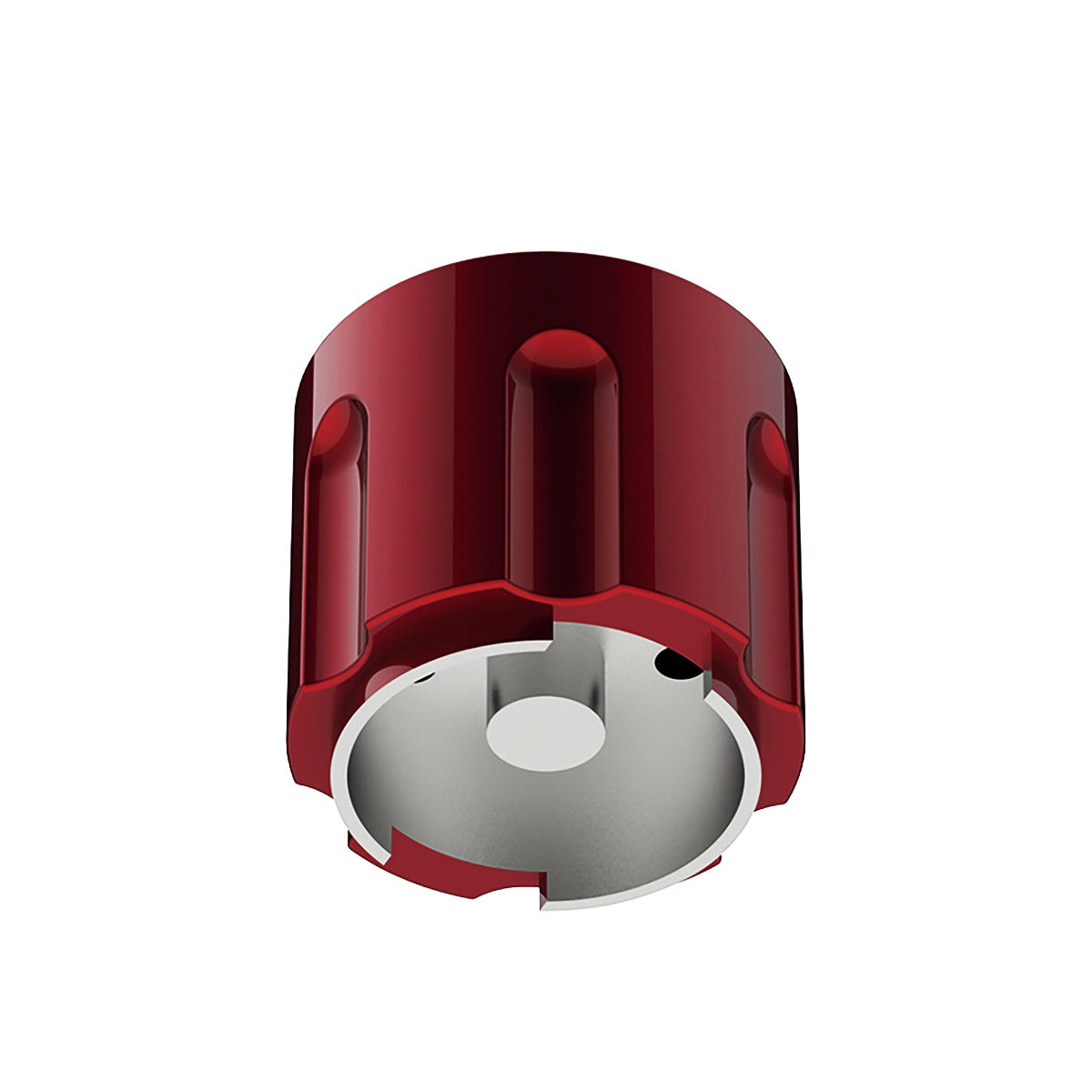 Gun Cylinder 9/10 Speed Gearshift Knob - Candy Red - Thumbnail 3