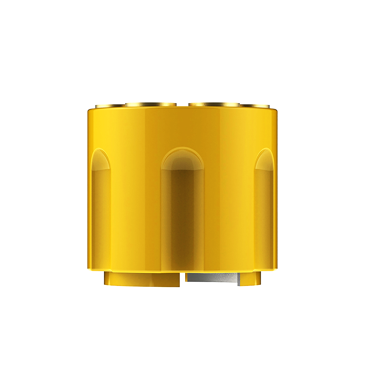 Gun Cylinder 9/10 Speed Gearshift Knob - Electric Yellow - Thumbnail 2