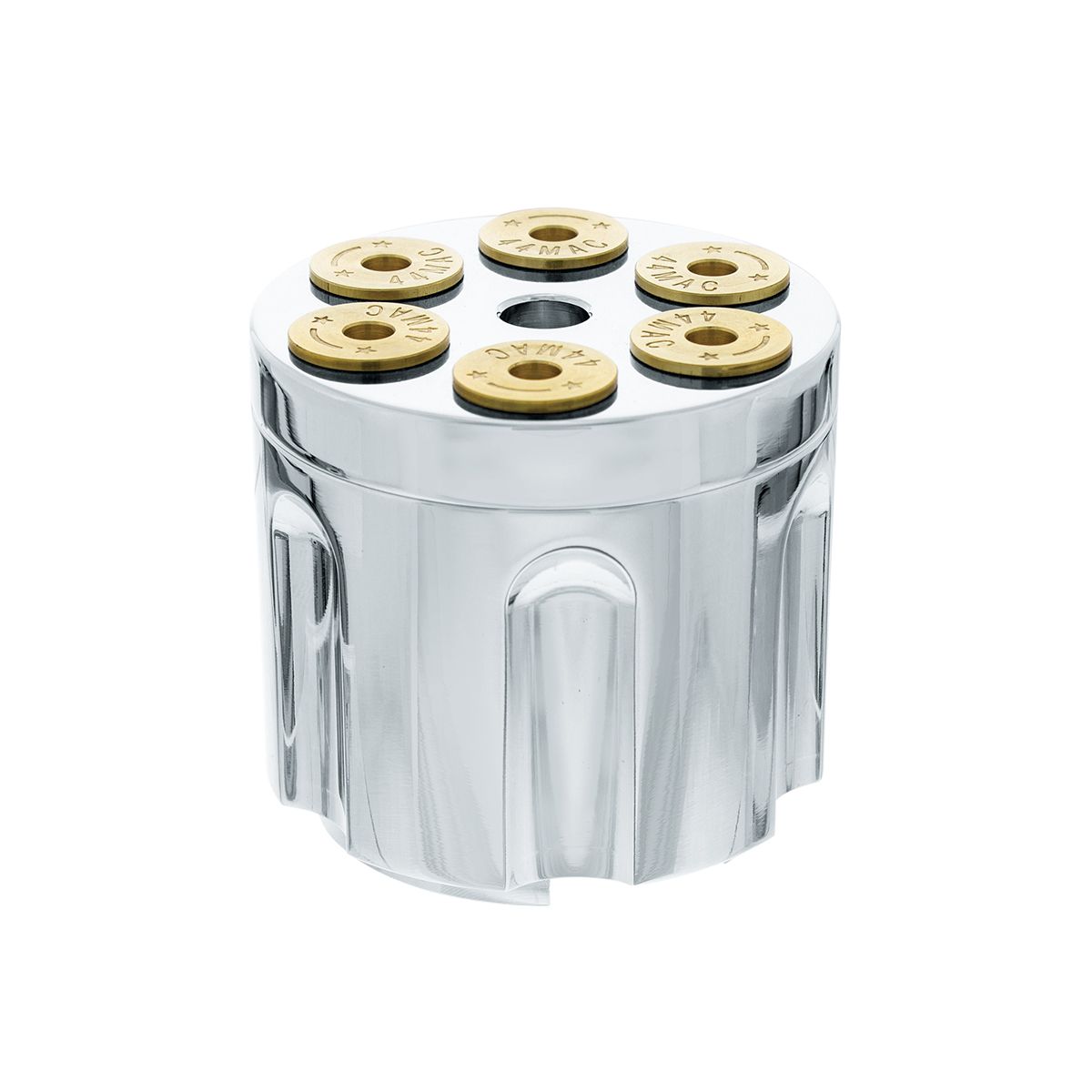 Gun Cylinder 13/15/18 Speed Gearshift Knob - Liquid Silver