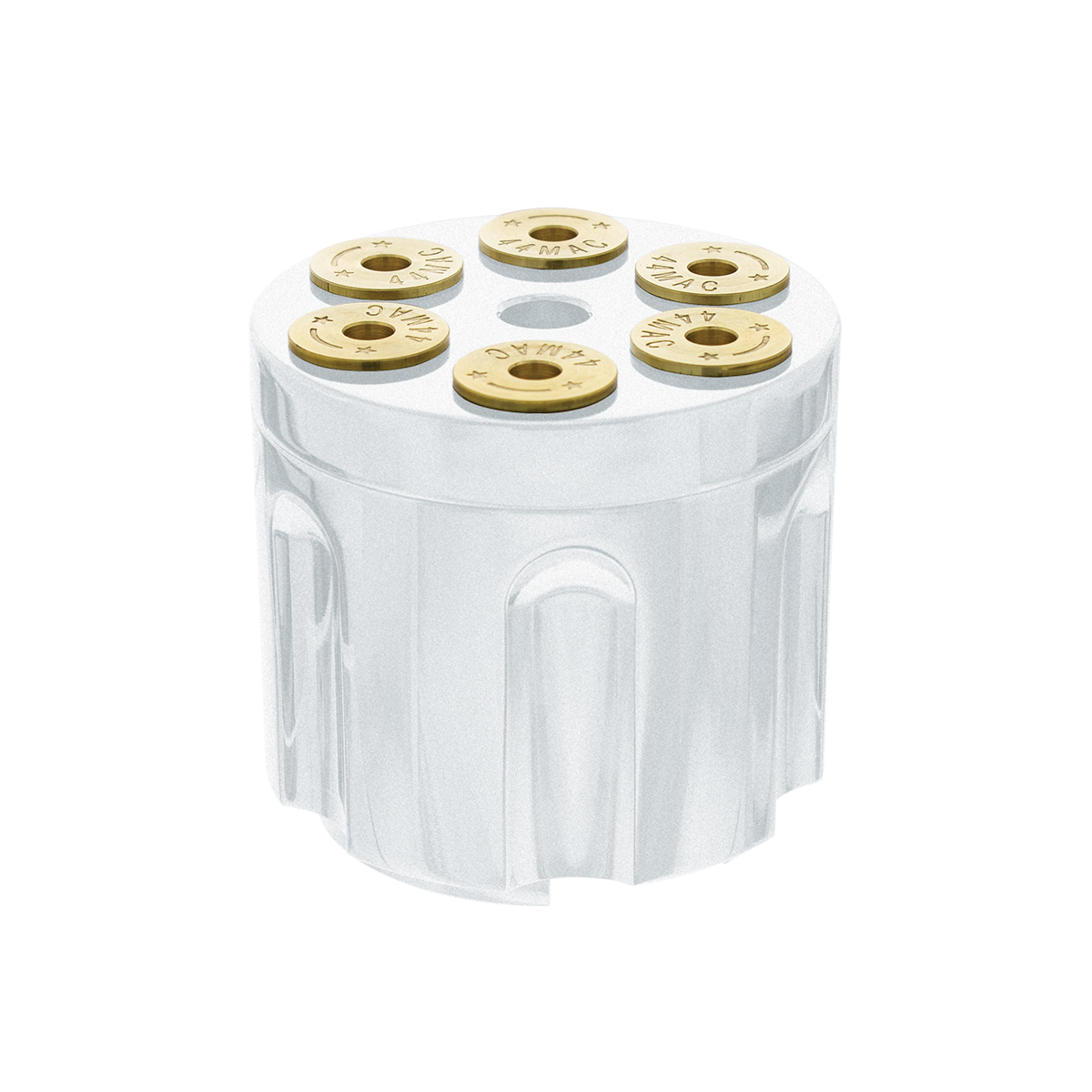 Gun Cylinder 13/15/18 Speed Gearshift Knob - Pearl White - Thumbnail 6