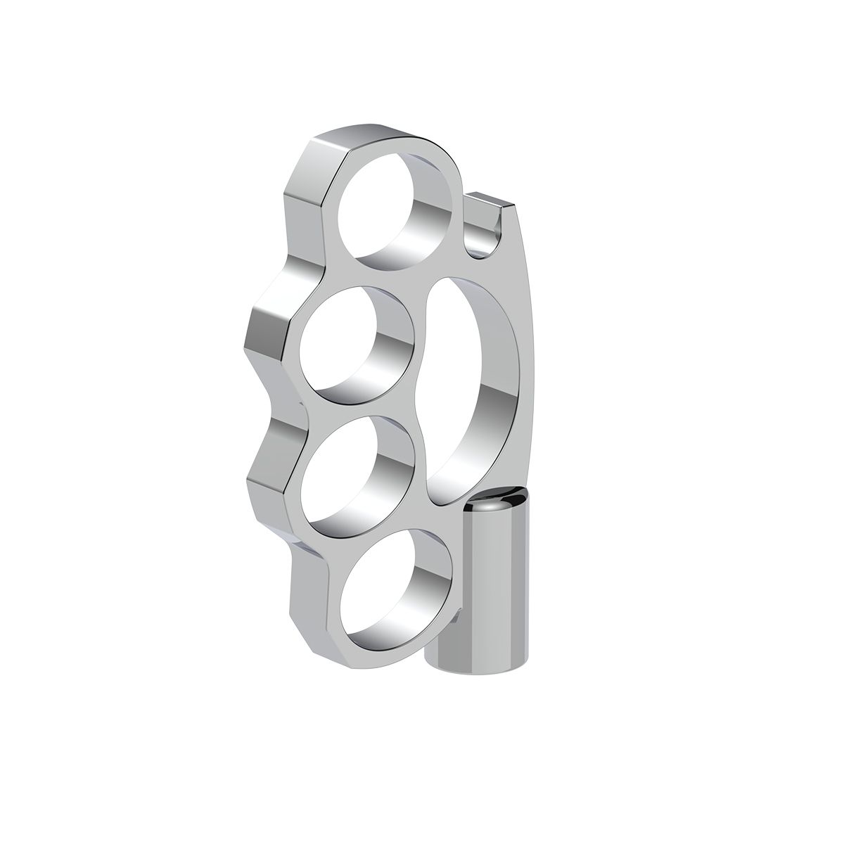 1/2"-13 Thread-On Knuckle Gearshift Knob - Chrome