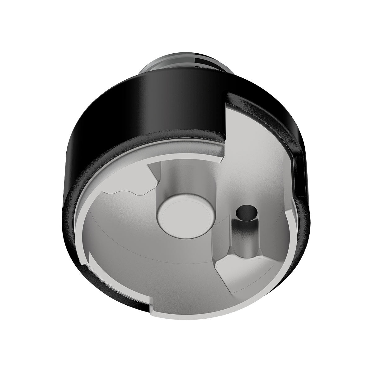 M30X3.5 Thread-On Shift Knob Mounting Adapter For Eaton Fuller Style 13/15/18 Shifter - Candy Black - Thumbnail 3