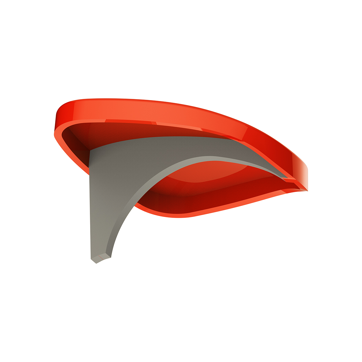 Plastic Cover For 9/10/13/15/18 Speed Gearshift Knob - Cadmium Orange - Thumbnail 5