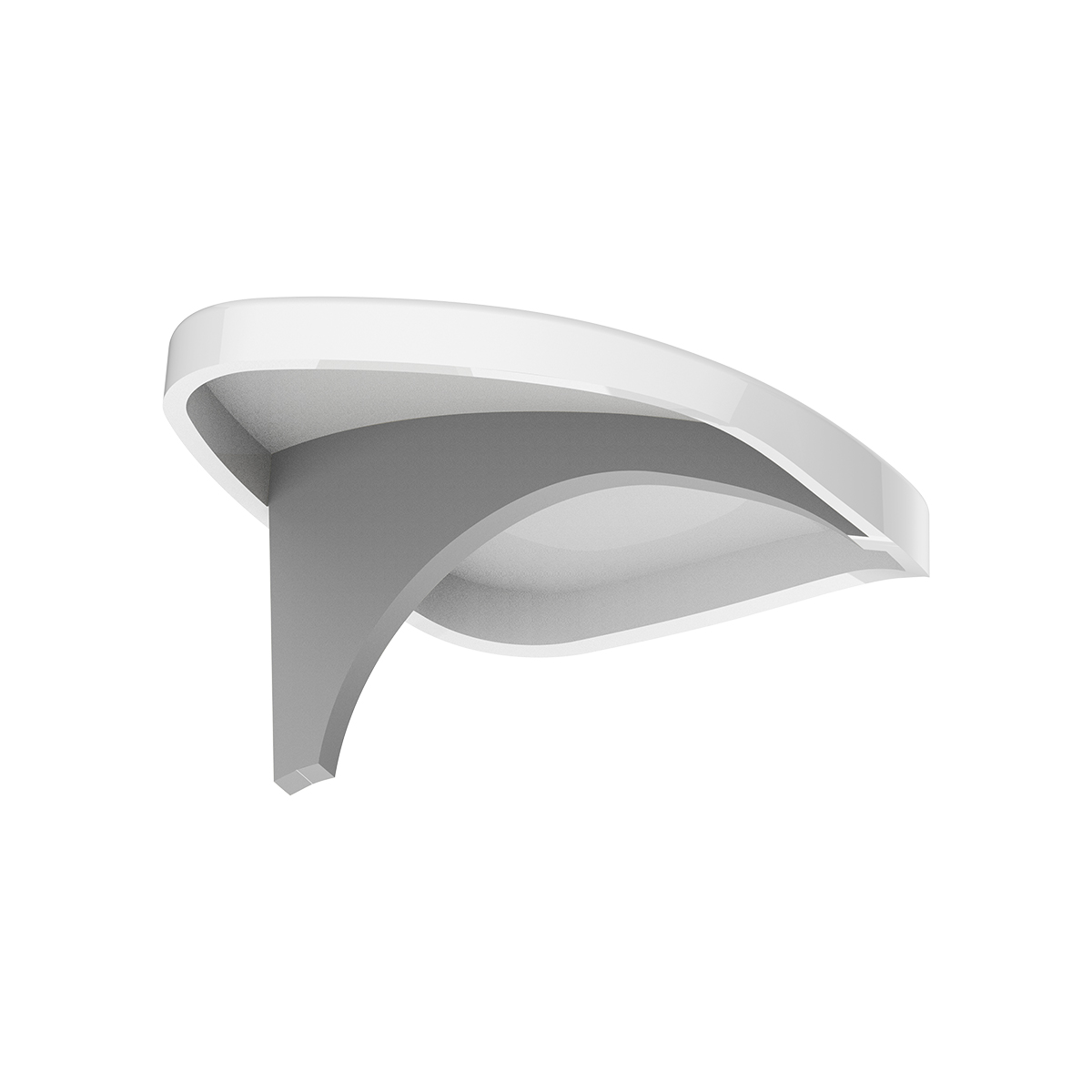 Plastic Cover For 9/10/13/15/18 Speed Gearshift Knob - Pearl White - Thumbnail 5