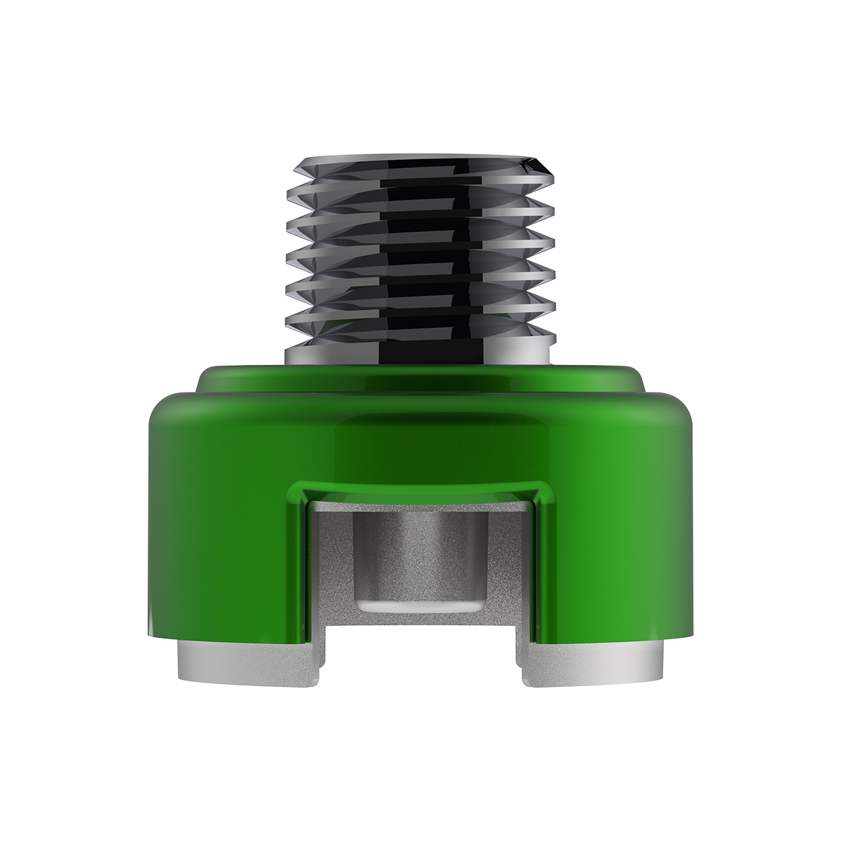 M30X3.5 Thread-On Shift Knob Mounting Adapter For Eaton Fuller Style 13/15/18 Shifter - Emerald Green - Thumbnail 2