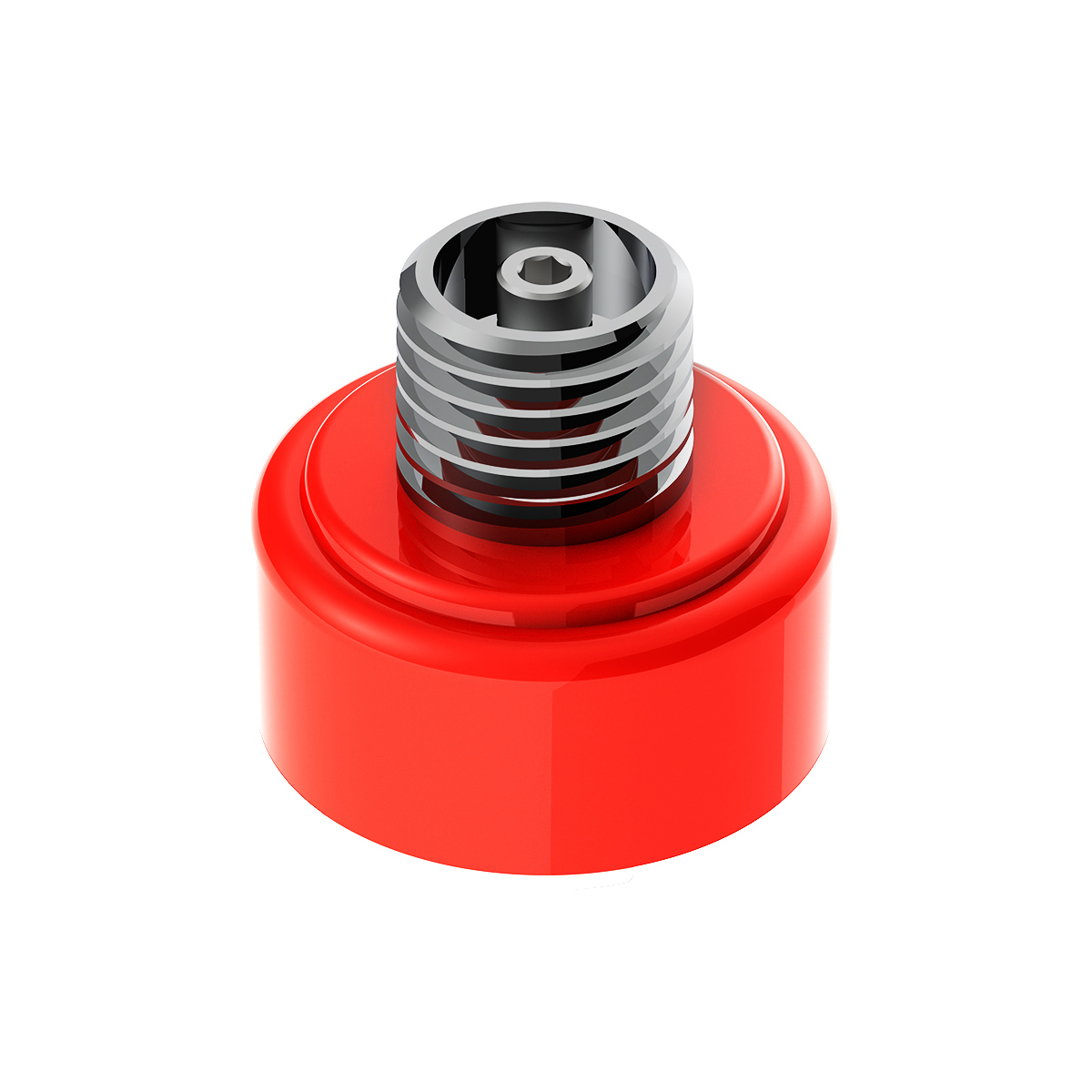 M30X3.5 Thread-On Shift Knob Mounting Adapter For Eaton Fuller Style 9/10 Shifter - Cadmium Orange - Thumbnail 5