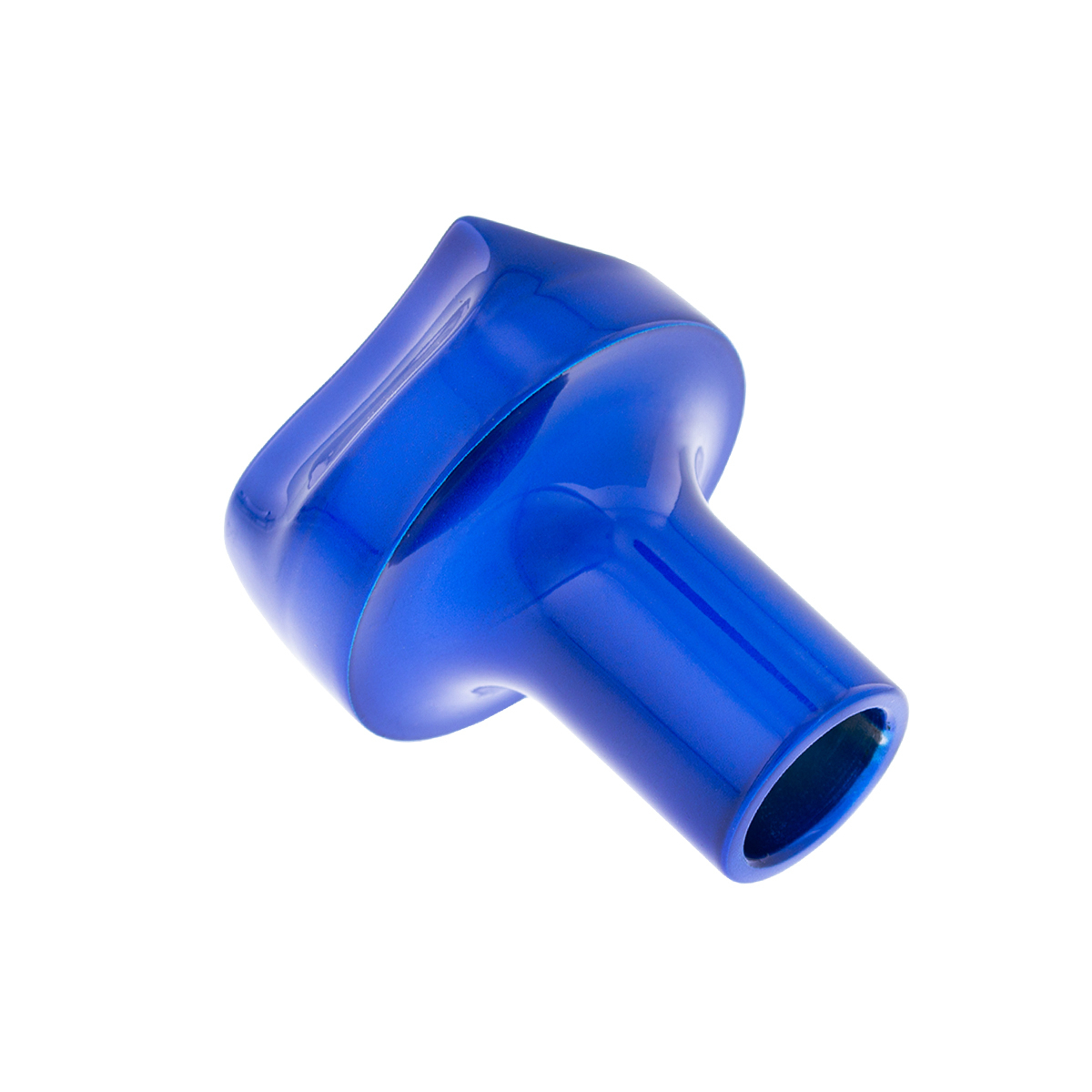 Ace Of Spades Air Valve Knob - Indigo Blue With Gloss Black Inlay - Thumbnail 8