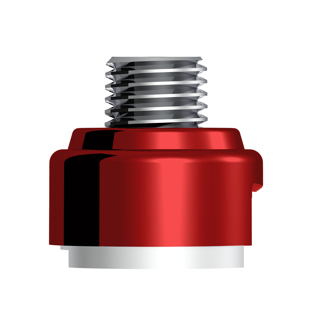 M30X3.5 Thread-On Gearshift Adapter W/LED Mount For Eaton-Fuller 13/15/18 Speed-Candy Red - Thumbnail 2