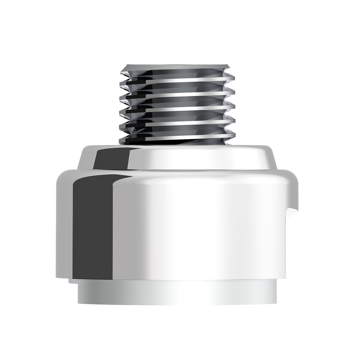 M30X3.5 Thread-On Gearshift Adapter W/LED Mount For Eaton-Fuller 13/15/18 Speed-Pearl White - Thumbnail 2