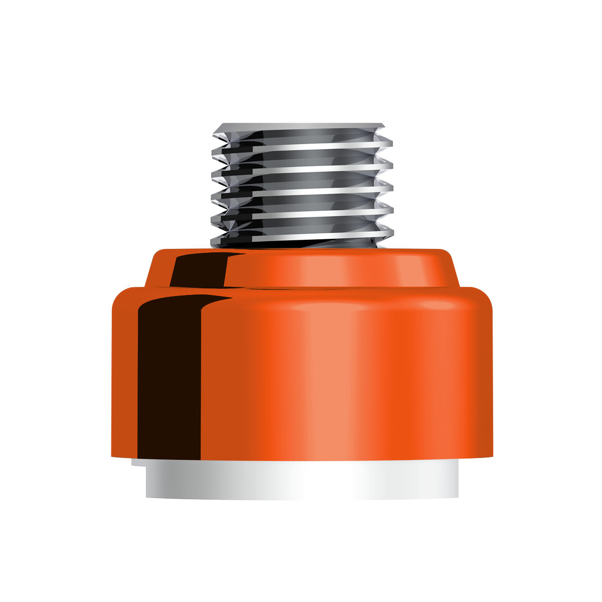 M30X3.5 Thread-On Gearshift Adapter W/LED Mount For Eaton-Fuller 9/10 Speed -Cadmium Orange - Thumbnail 2