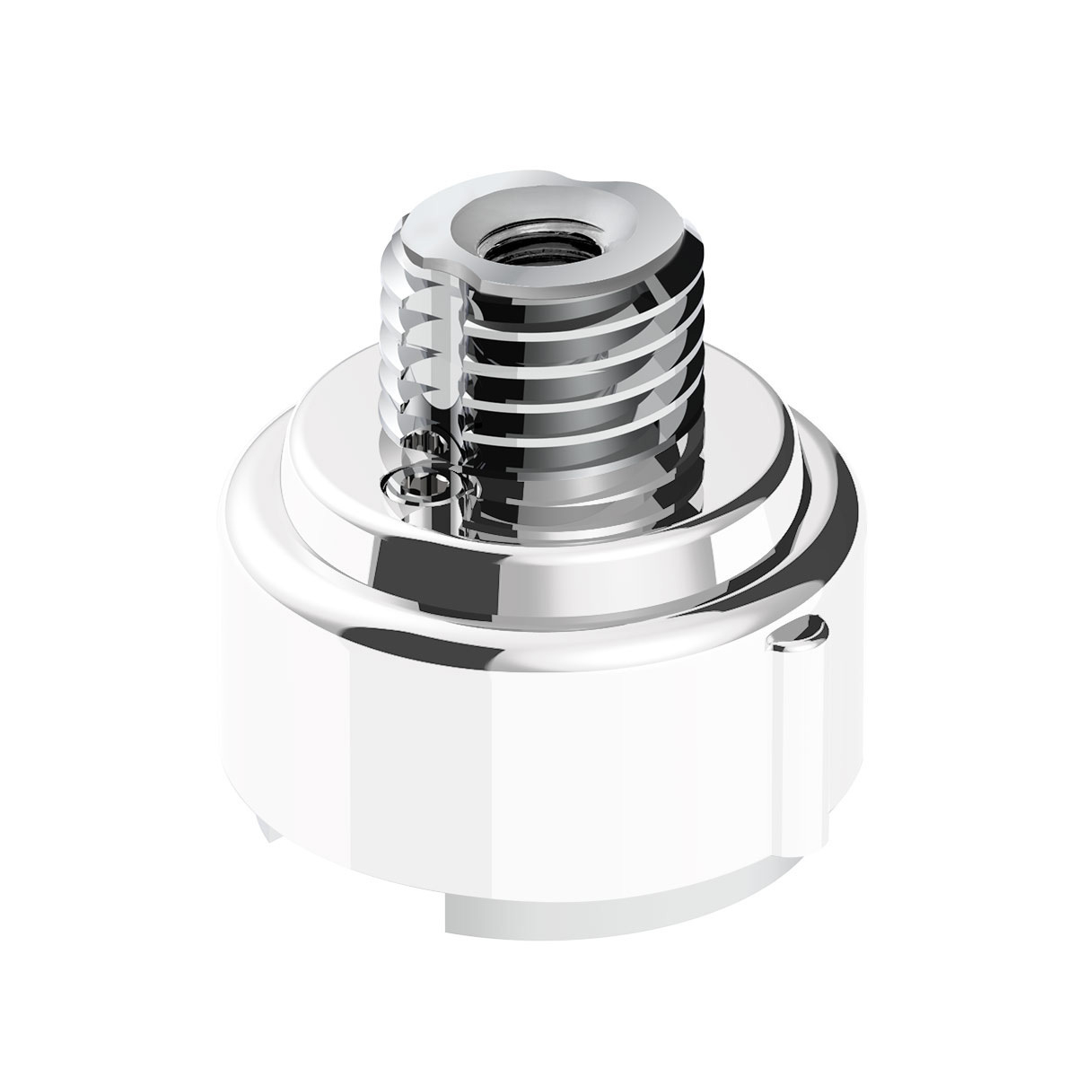 M30X3.5 Thread-On Gearshift Adapter W/LED Mount For Eaton-Fuller 9/10 Speed -Pearl White - Thumbnail 6