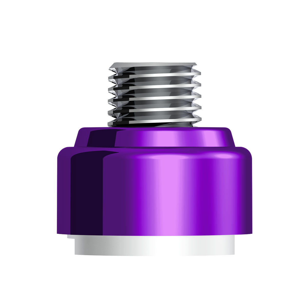 M30X3.5 Thread-On Gearshift Adapter W/LED Mount For Eaton-Fuller 9/10 Speed -Candy Purple - Thumbnail 2