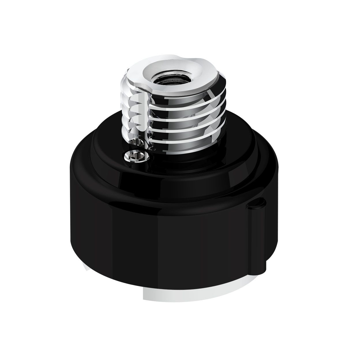 M30X3.5 Thread-On Gearshift Adapter W/LED Mount For Eaton-Fuller 9/10 Speed-Matte Black