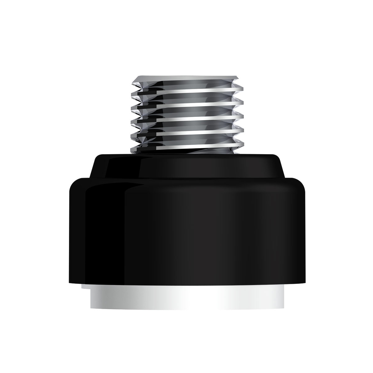 M30X3.5 Thread-On Gearshift Adapter W/LED Mount For Eaton-Fuller 9/10 Speed-Matte Black - Thumbnail 2