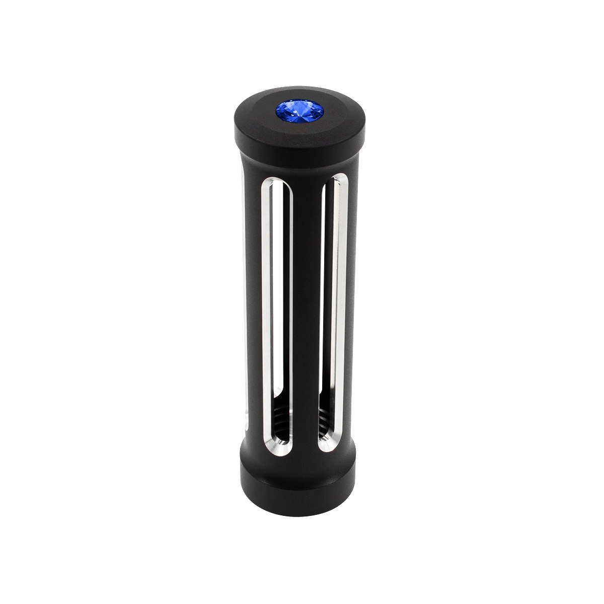 M30X3.5 Thread-On Sonoma Style Gearshift Knob-Blue Crystal/Matte Black - Thumbnail 6