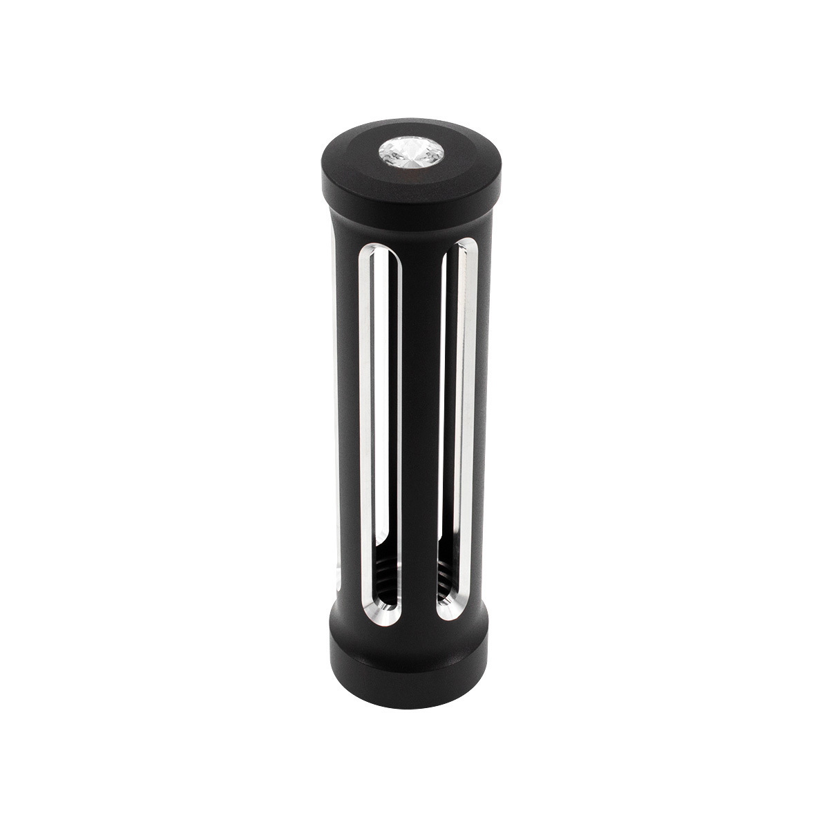 M30X3.5 Thread-On Sonoma Style Gearshift Knob-Clear Crystal/Matte Black - Thumbnail 6