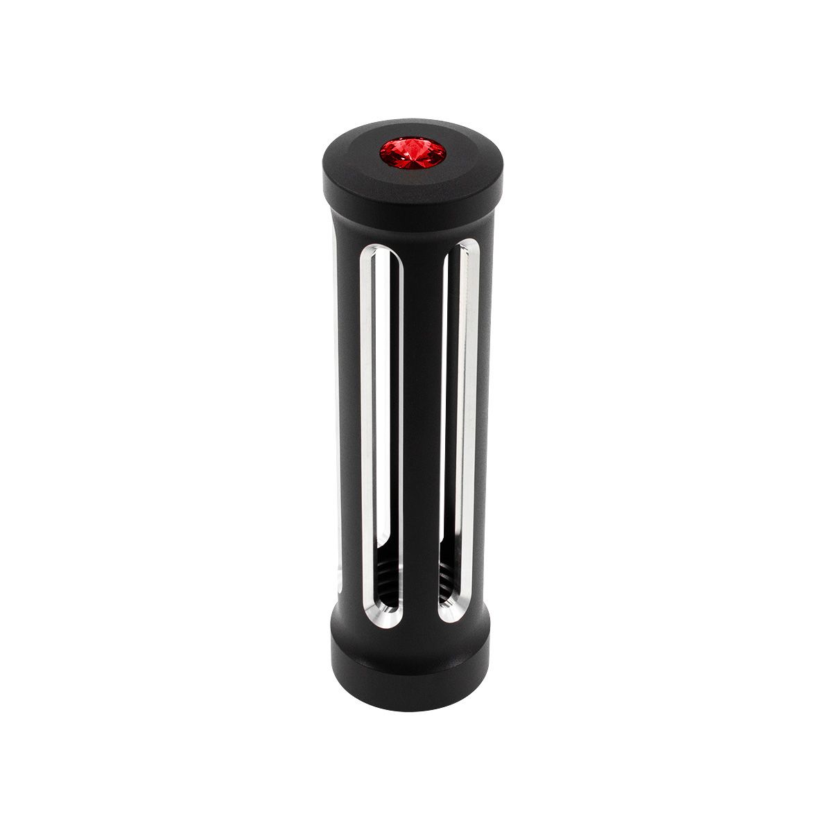 M30X3.5 Thread-On Sonoma Style Gearshift Knob-Red Crystal/Matte Black