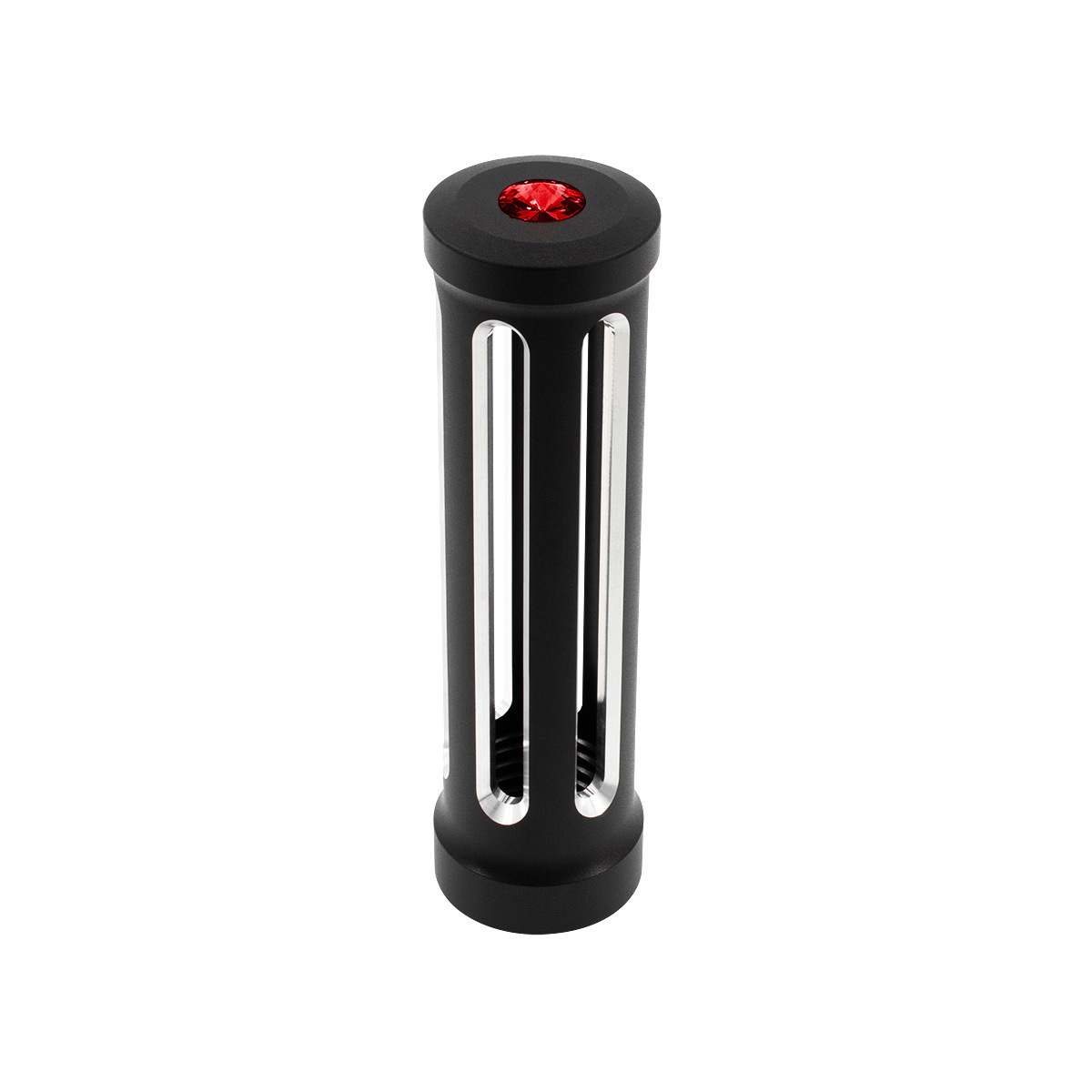 M30X3.5 Thread-On Sonoma Style Gearshift Knob-Red Crystal/Matte Black - Thumbnail 6