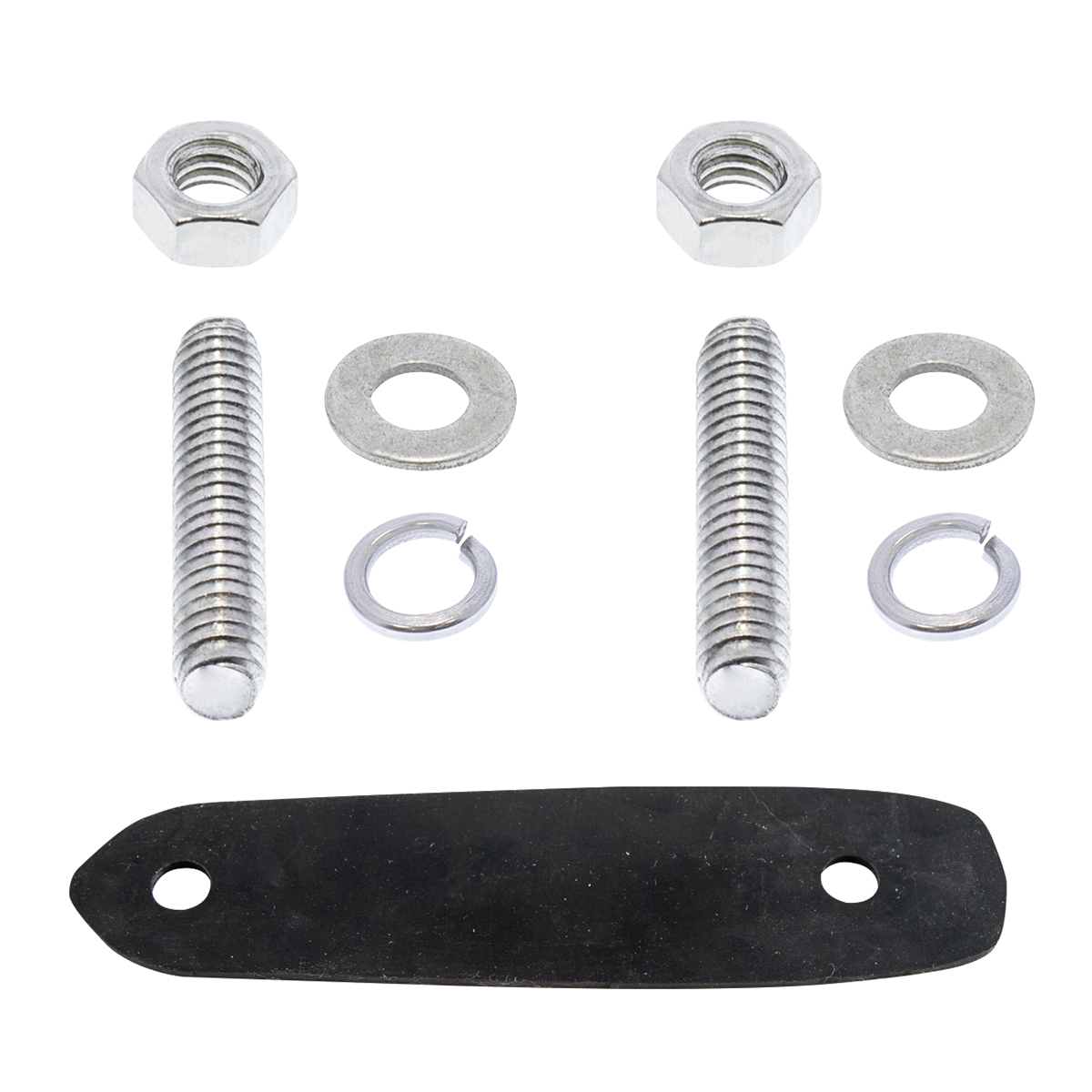 Die-Cast Long Horn Bull Hood Ornament - Chrome - Thumbnail 4