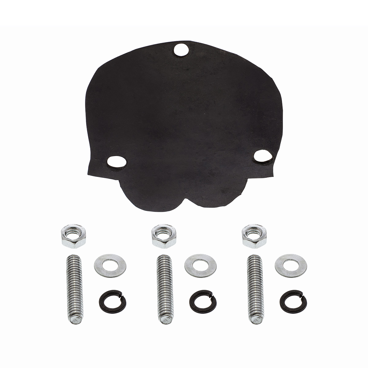 Die-Cast Sitting Pig Hood Ornament - Chrome - Thumbnail 4