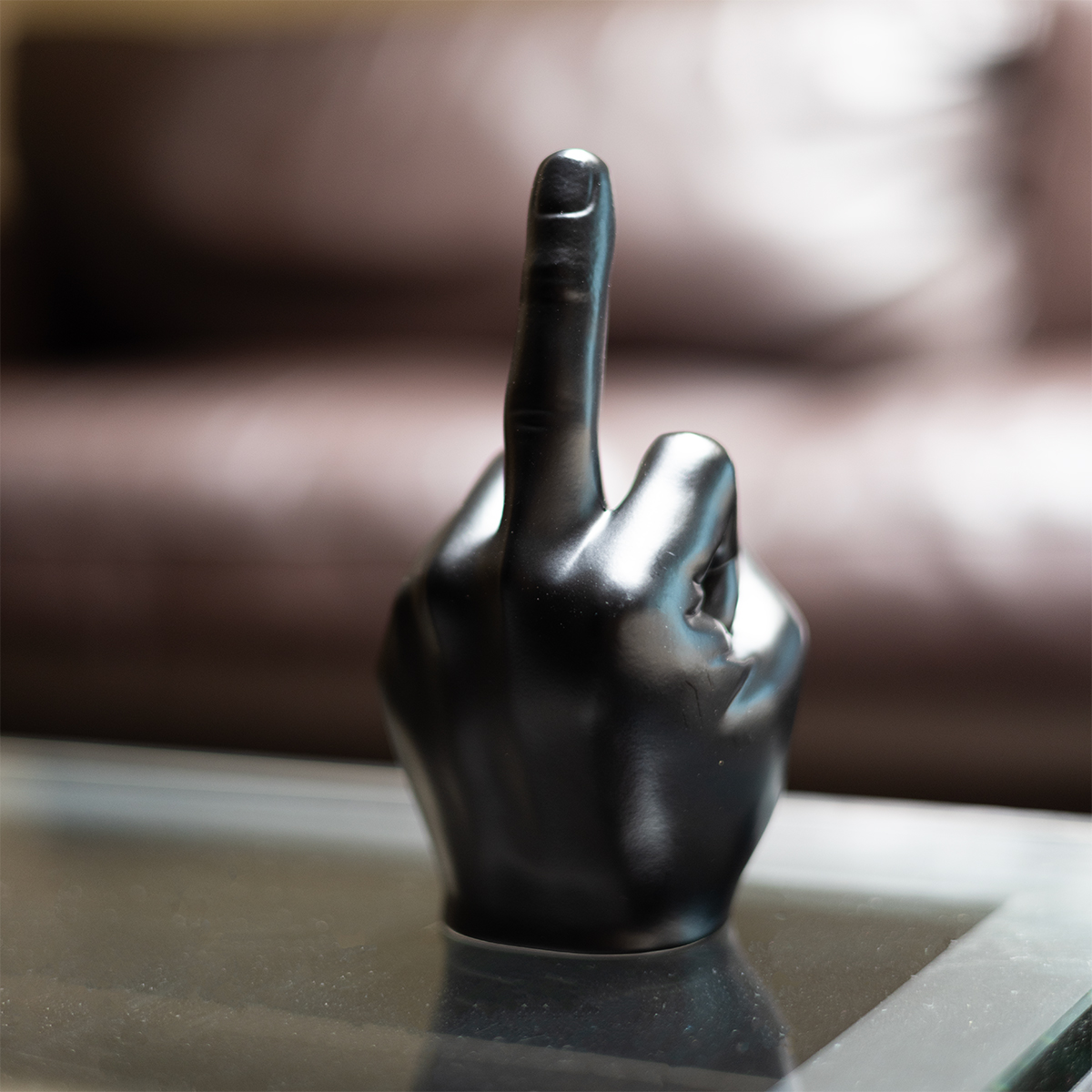 Finger Hood Ornament-Matte Black - Thumbnail 13