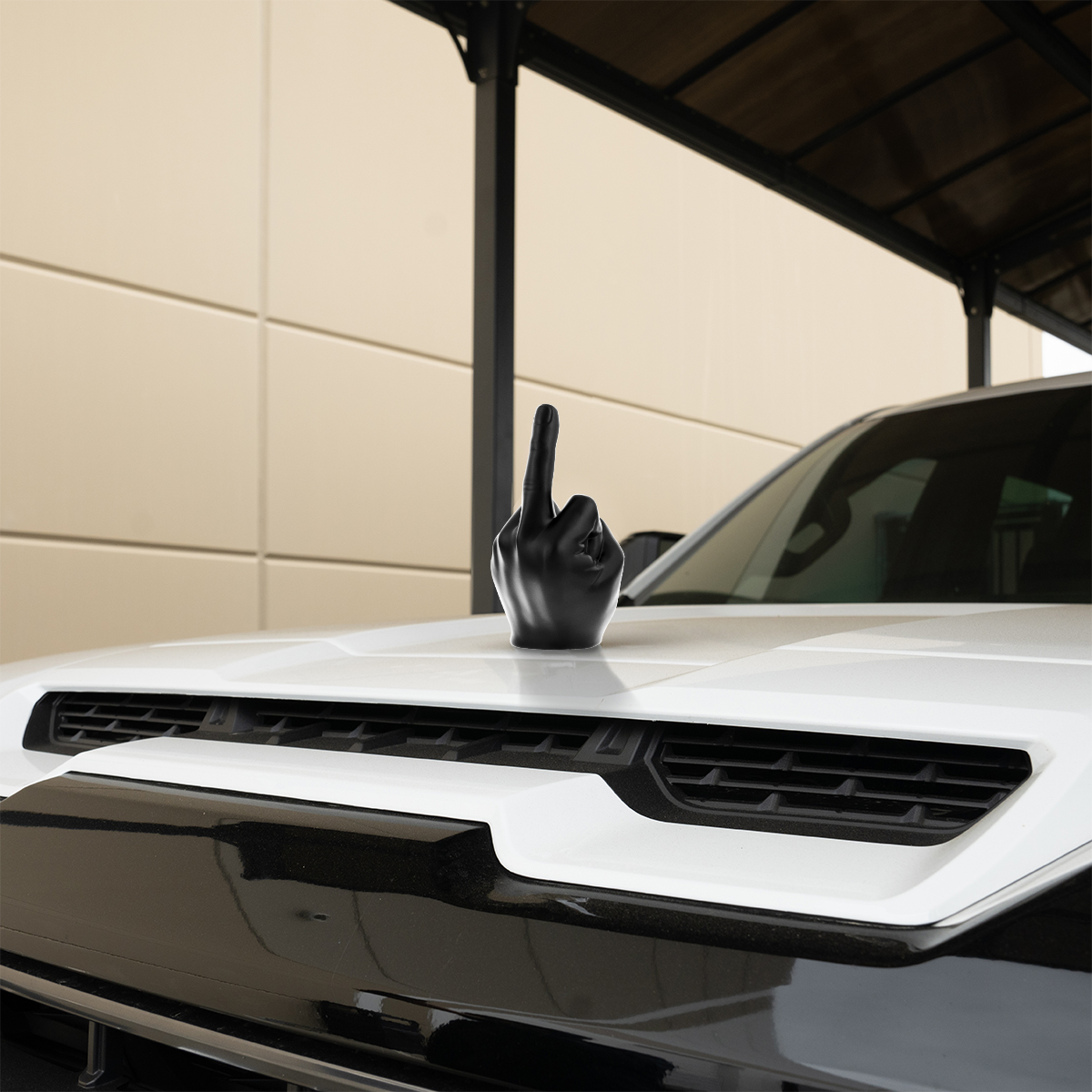 Finger Hood Ornament-Matte Black - Thumbnail 10