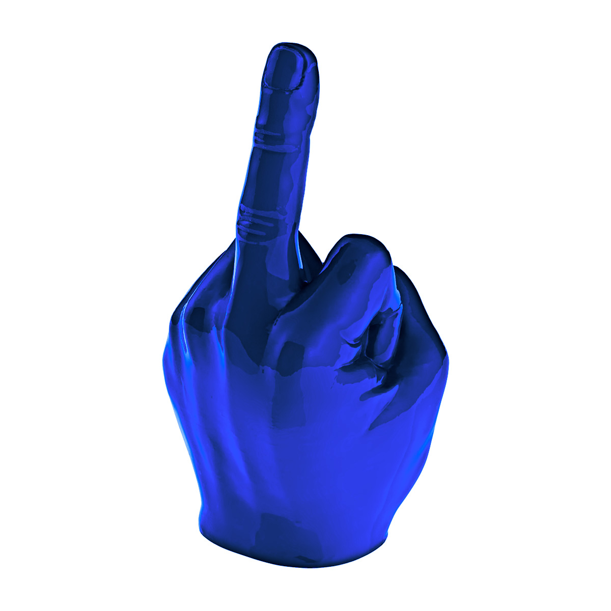 Candy Color Finger Hood Ornament-Indigo Blue - Thumbnail 2