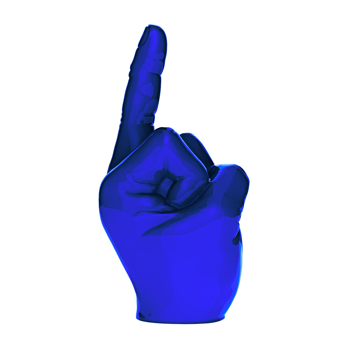 Candy Color Finger Hood Ornament-Indigo Blue - Thumbnail 3