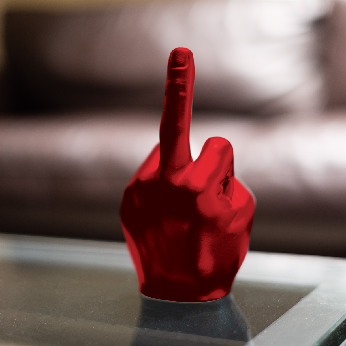 Candy Color Finger Hood Ornament-Candy Red - Thumbnail 14