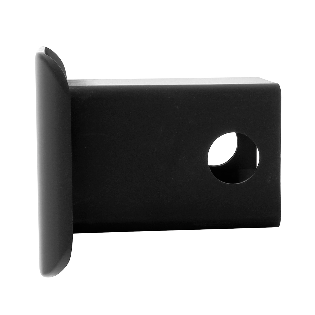 Matte Black Plastic Hitch Cover For 2" X 2" Trailer Hitch Receivers - Thumbnail 3