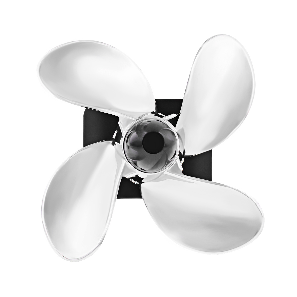 Spinning Propeller Hitch Cover For 2" X 2" Trailer Hitch Receivers - Thumbnail 2