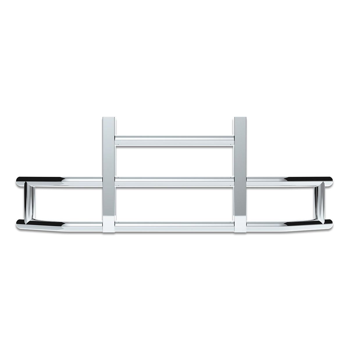 HighwayShield I25-304 Stainless Steel Grille Guard & Bracket Kit For 2008-2017 Freightliner Cascadia