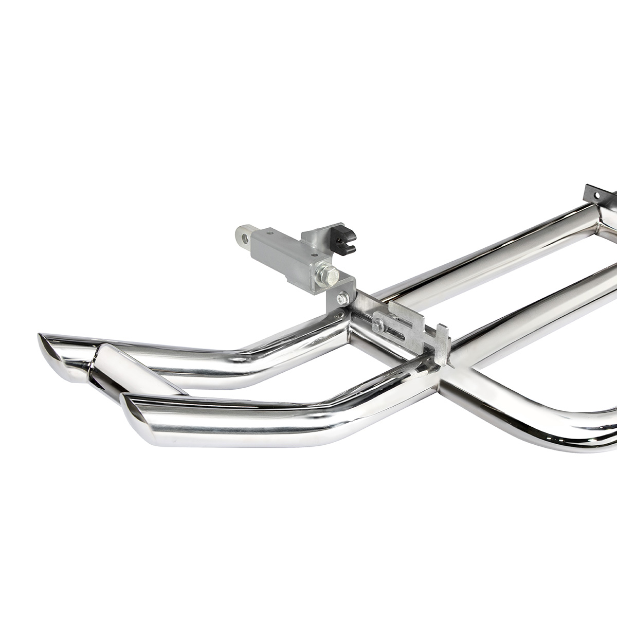 HighwayShield I25-304 Stainless Steel Grille Guard & Bracket Kit For 2003-2017 Volvo VNL - Thumbnail 7