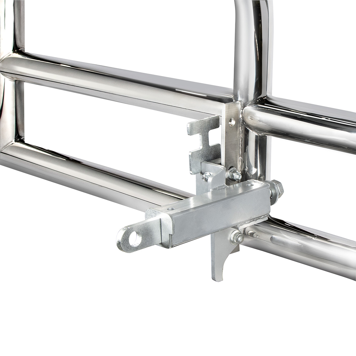 HighwayShield I25 R-304 Stainless Steel Grille Guard & Bracket Kit 2013-2021 Kenworth T680 - Thumbnail 5
